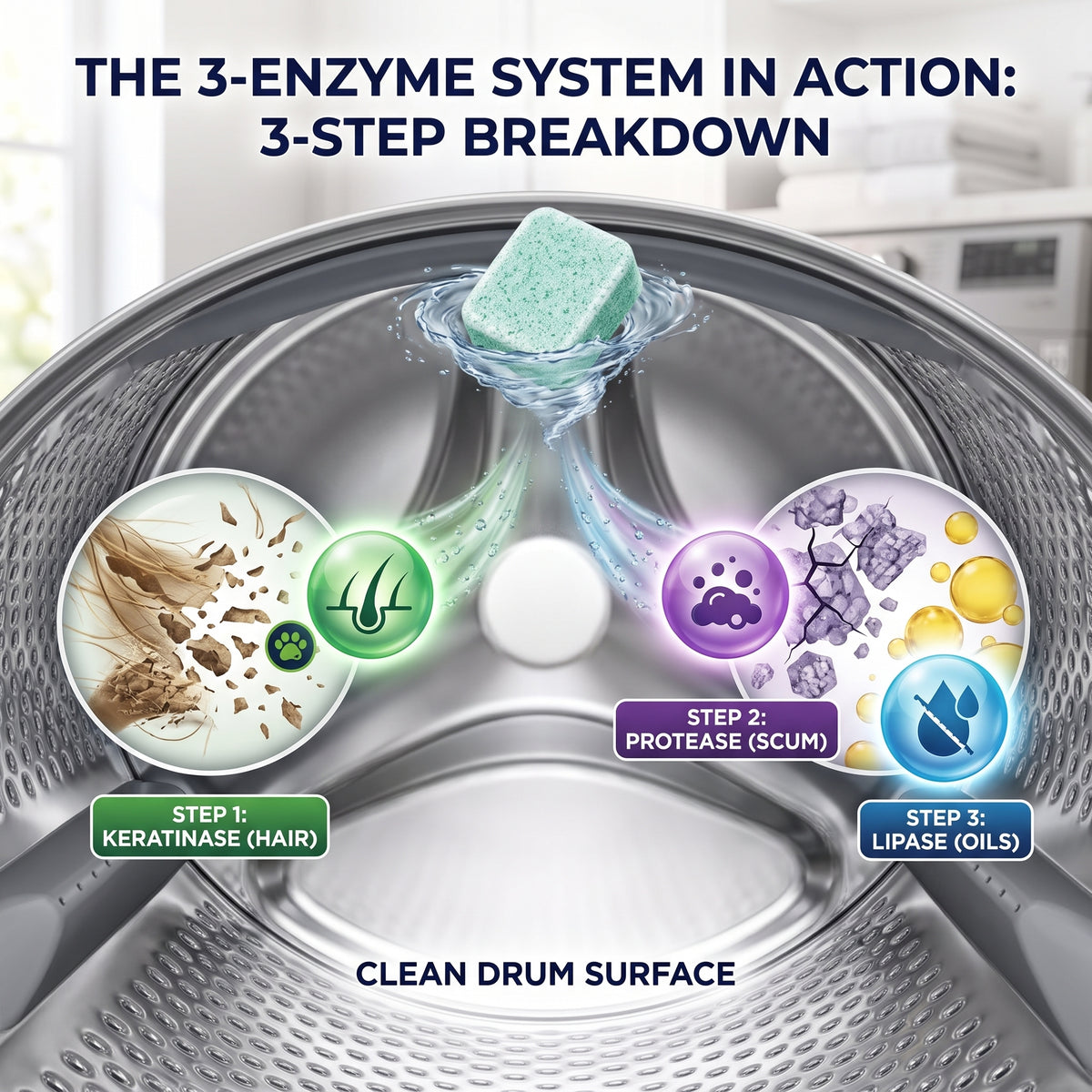 Washing Machine Tablets for Pet Homes